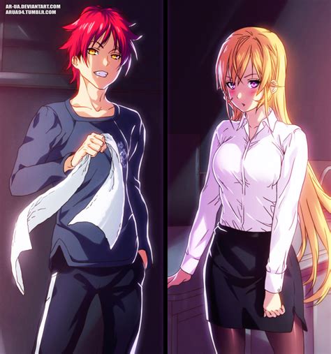 food wars fanfic|soma x erina fanfic.